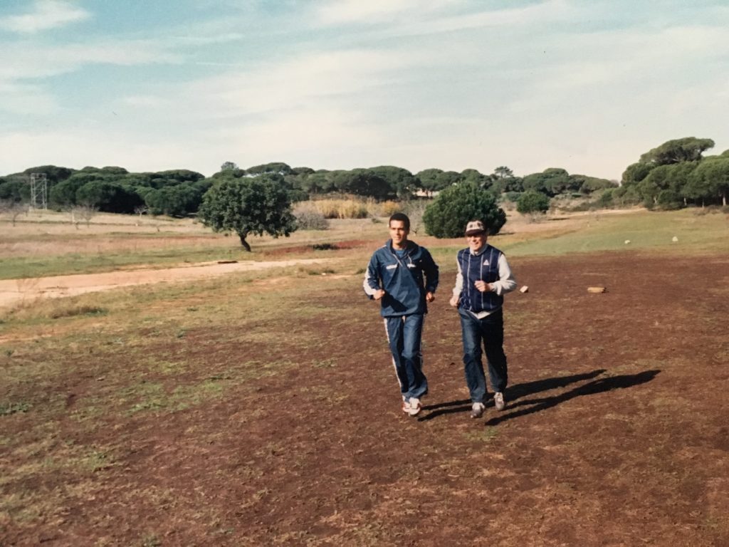 Foto crédito: Fernando Mamede - Algarve, Portugal - Mário Moniz Pereira e eu no CT Aldeia das Açotéias