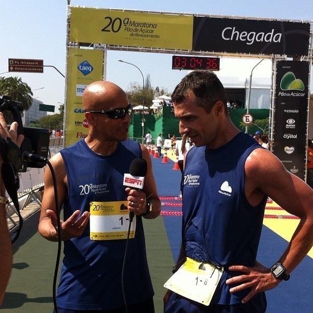 Foto crédito: ESPN Brasil - Programa Vamos Correr 2012